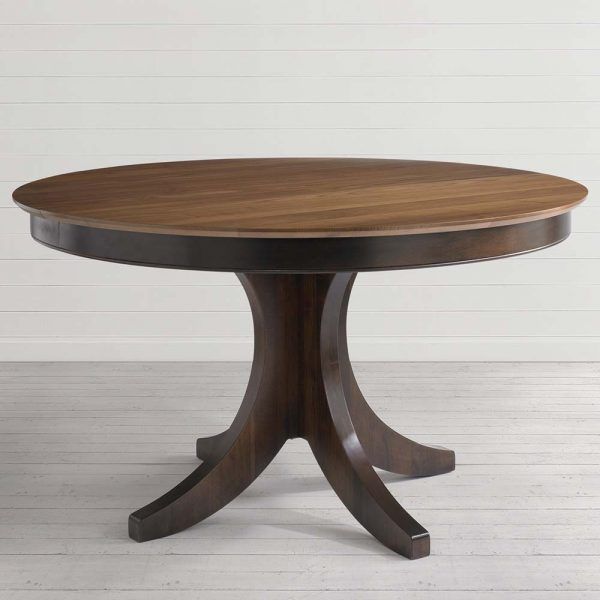Custom Dining 54 Inch Round Pedestal Table | Costa Rican Throughout Best And Newest Serrato Pedestal Dining Tables (View 3 of 15)