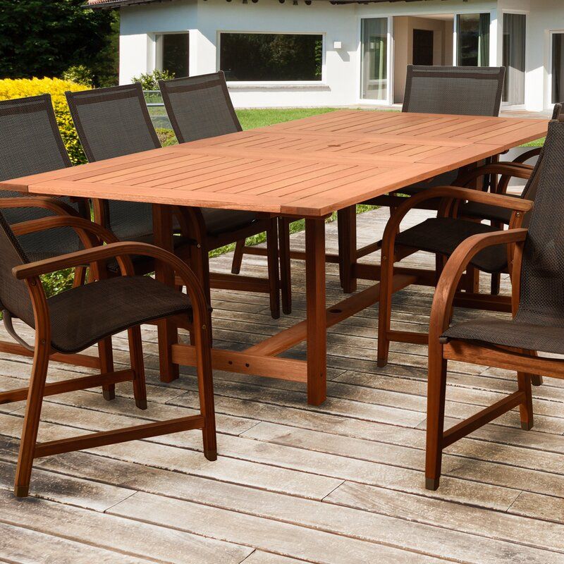 Darby Home Co Arthen Extendable Solid Wood Dining Table Within Most Up To Date Bradly Extendable Solid Wood Dining Tables (View 2 of 15)