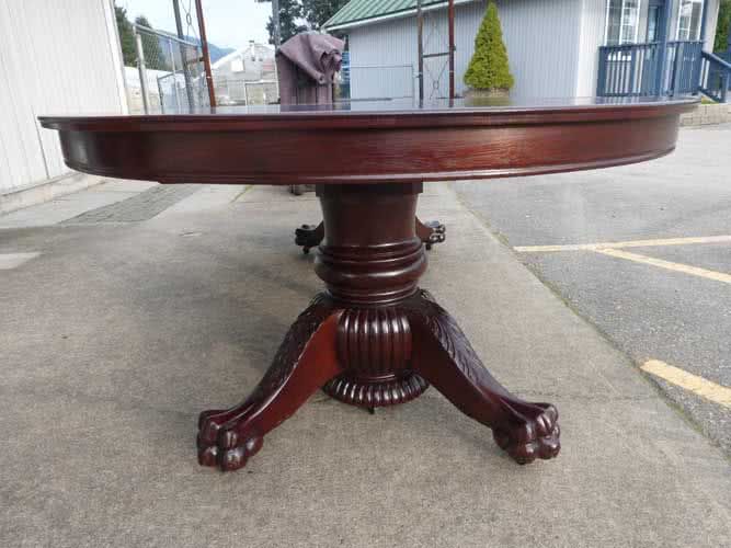 Dining Table Victorian Mahogany Split Pedestal With Most Up To Date Dawna Pedestal Dining Tables (View 6 of 15)