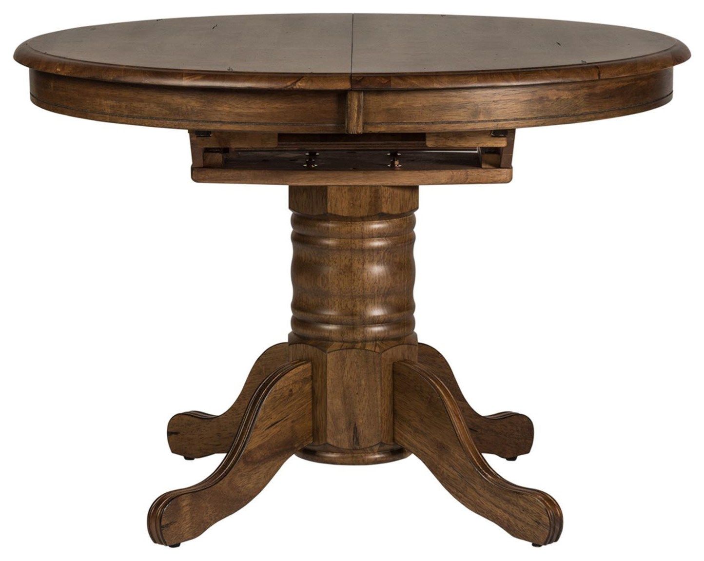 Freedom Furniture Carolina Crossing Transitional Oval Inside Recent Sevinc Pedestal Dining Tables (View 3 of 15)