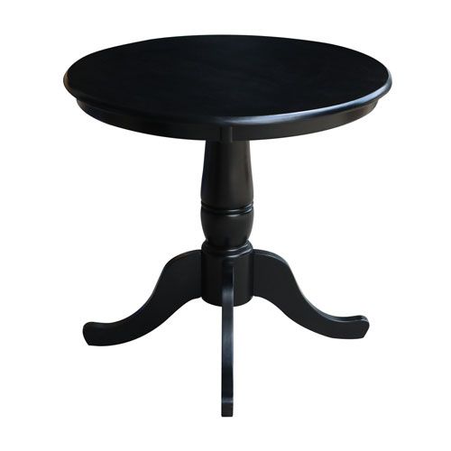 International Concepts 30 Inch Tall, 30 Inch Round Top Within Latest Canalou 46'' Pedestal Dining Tables (View 2 of 15)