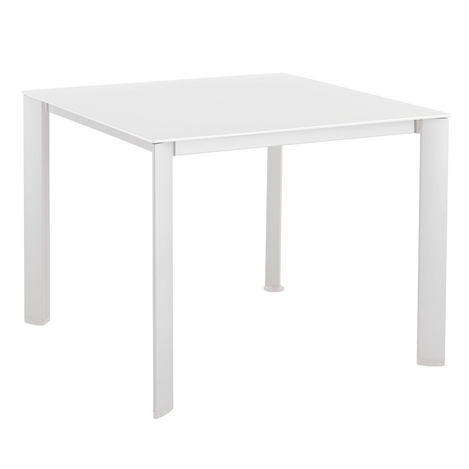 Kettler 37 In. Square Dining – White – Patio Dining Tables Regarding Newest Getz 37'' Dining Tables (Photo 3 of 15)
