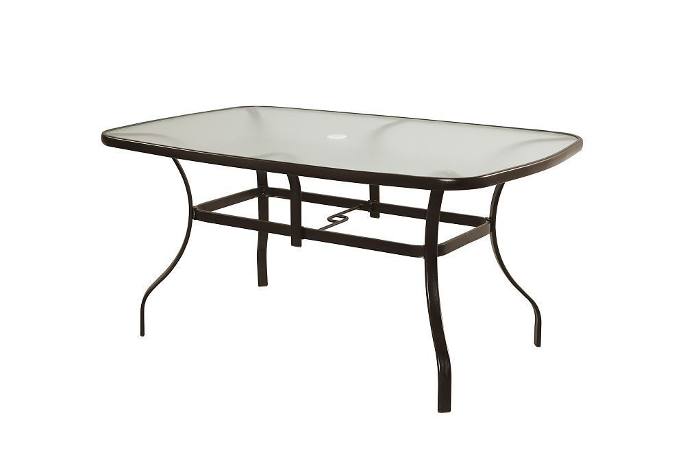 Maple Valley 38 Inch X 60 Inch Steel Rectangular Outdoor In 2017 Hetton 38&#039;&#039; Dining Tables (View 8 of 15)