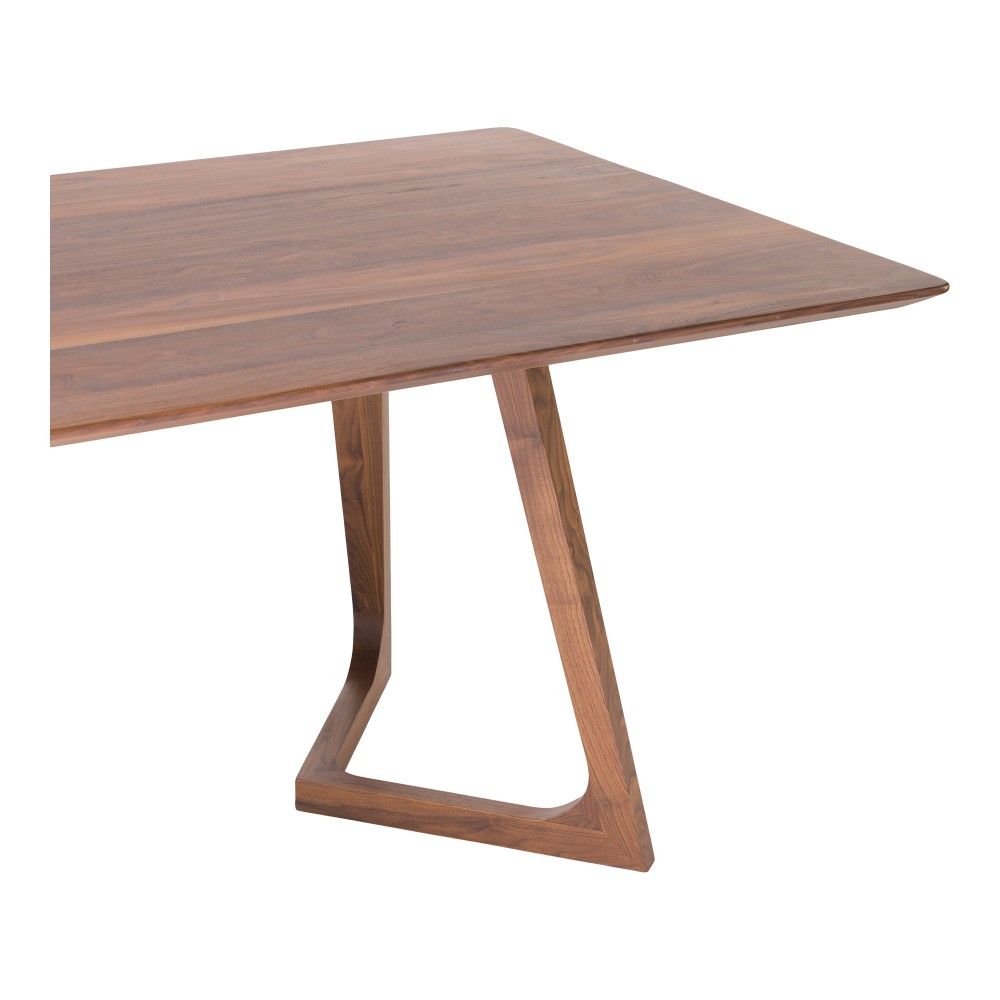Moe'S Home – Godenza Dining Table Rectangular In Walnut With Regard To Most Up To Date Adsila 24&#039;&#039; Dining Tables (View 6 of 15)