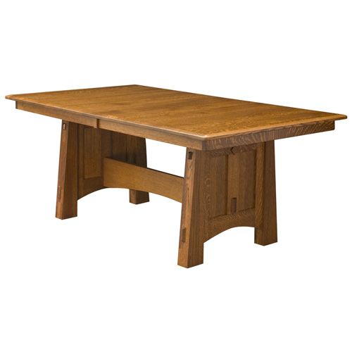 Montana Dining Table | Shipshewana Furniture Co. Within Most Recently Released Babbie Butterfly Leaf Pine Solid Wood Trestle Dining Tables (Photo 3 of 15)