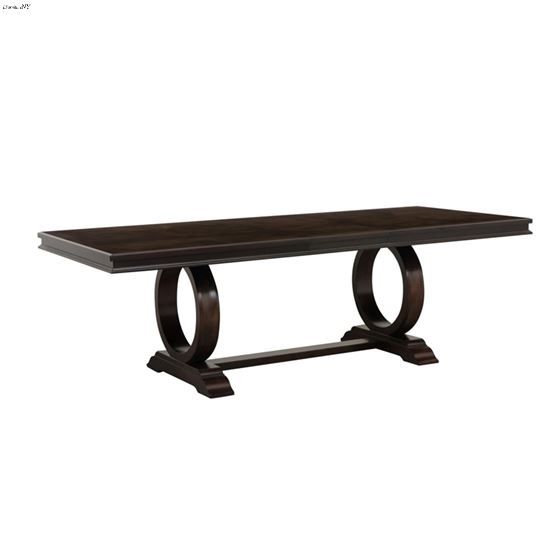 Oratorio Double Pedestal Trestle Dining Table 5562 96 Throughout 2017 Servin 43&#039;&#039; Pedestal Dining Tables (View 9 of 15)