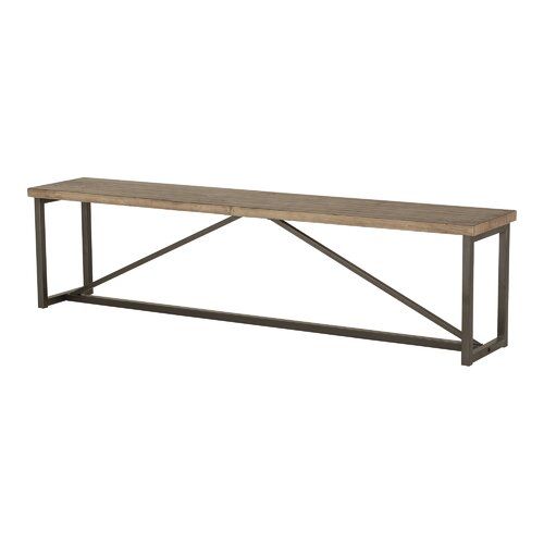 Rishaan Wood Bench & Reviews | Joss & Main In Most Up To Date Rishaan Dining Tables (View 14 of 15)