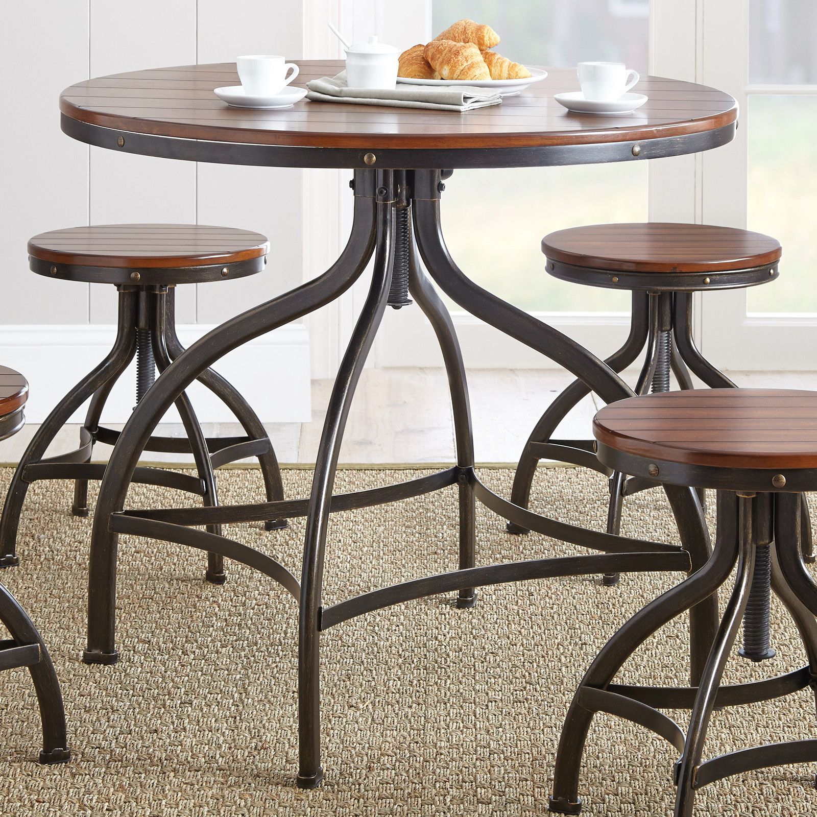 Steve Silver Fiona 36 In. Round Counter Height Dining Throughout Most Recently Released Menifee 36'' Dining Tables (Photo 12 of 15)