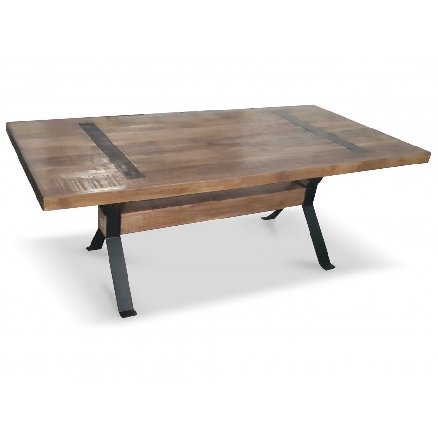 Xavier Industrial Dining Table | Bare Outdoors With Best And Newest Baring 35&#039;&#039; Dining Tables (View 4 of 15)
