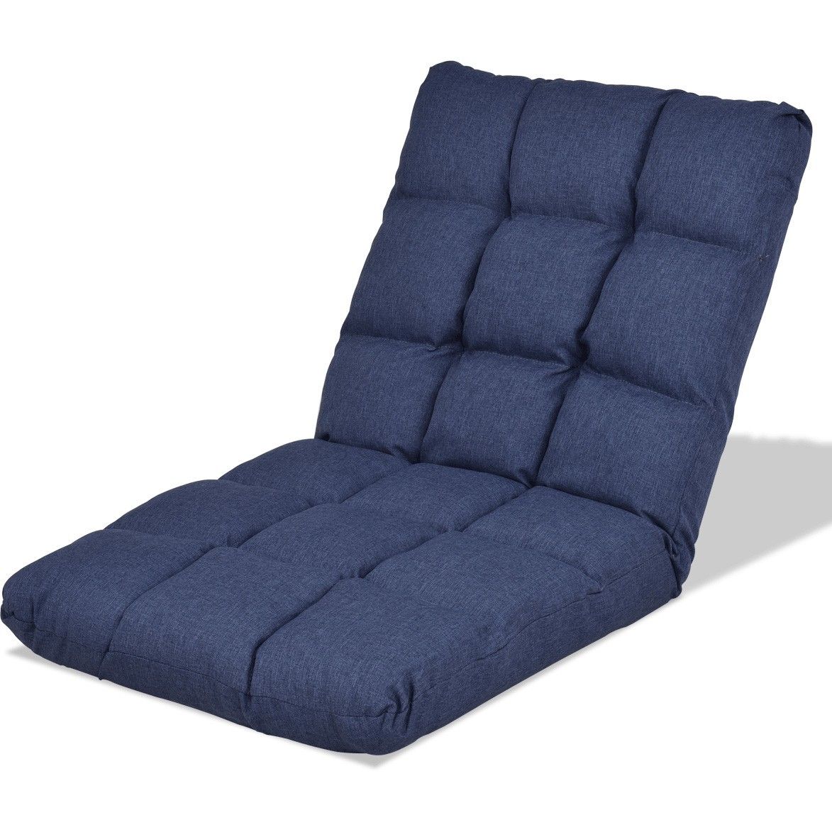 14 Position Adjustable Cushioned Floor Gaming Sofa Chair Within Gaming Sofa Chairs (View 5 of 15)