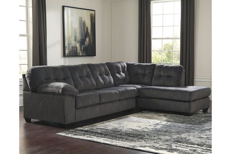 Accrington 2 Piece Sectional With Chaise | Ashley Throughout 2Pc Maddox Right Arm Facing Sectional Sofas With Chaise Brown (View 5 of 15)