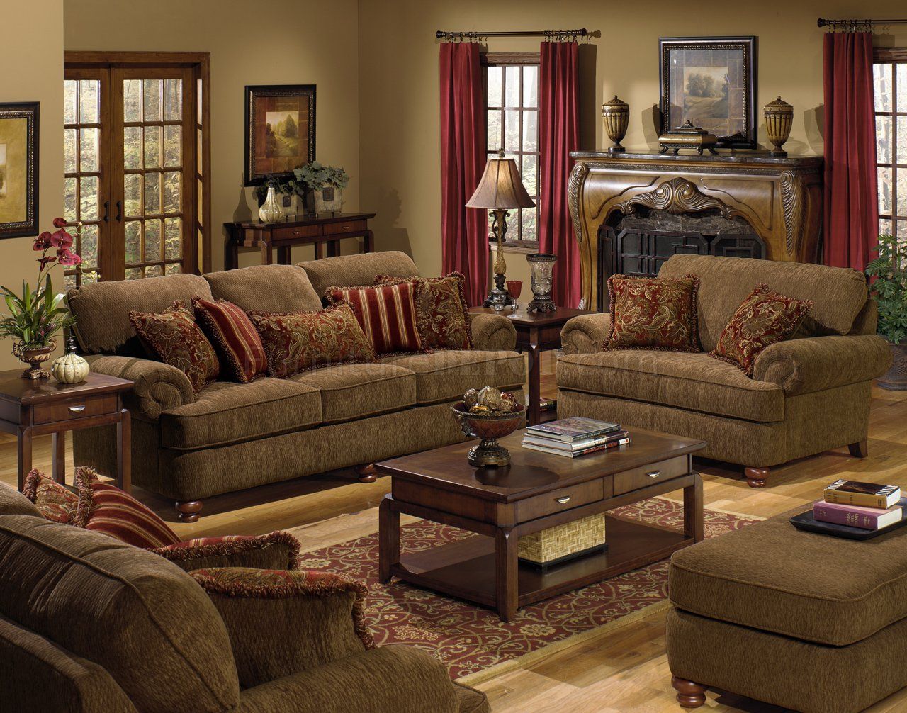 Amber Fabric Modern 4347 Belmont Sofa & Loveseat Sofa W In Living Room Sofa Chairs (View 9 of 15)