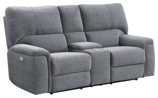 Ashland Power Reclining Sofa Collection – Transitional Within Magnus Brown Power Reclining Sofas (View 7 of 15)