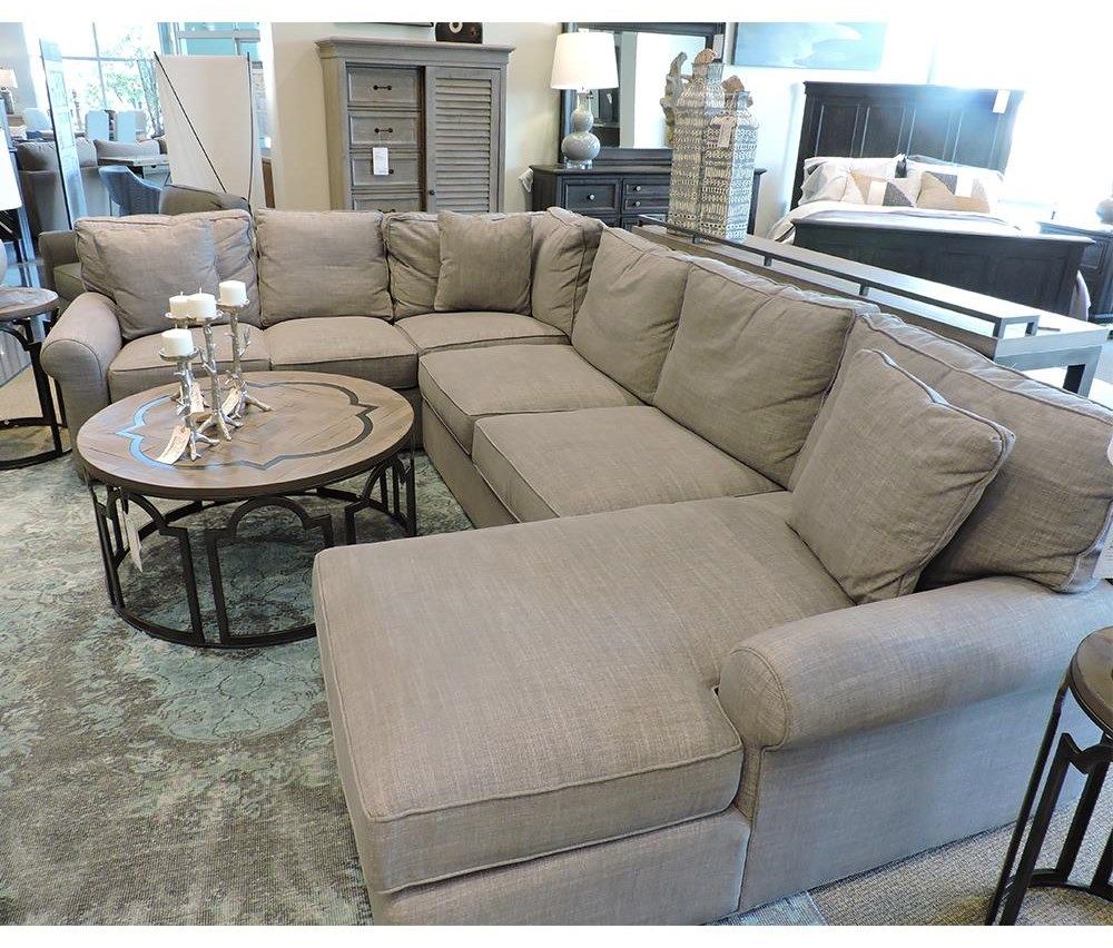Bemodern Harris Sectional Sofa With Right Arm Facing Throughout Monet Right Facing Sectional Sofas (View 3 of 15)