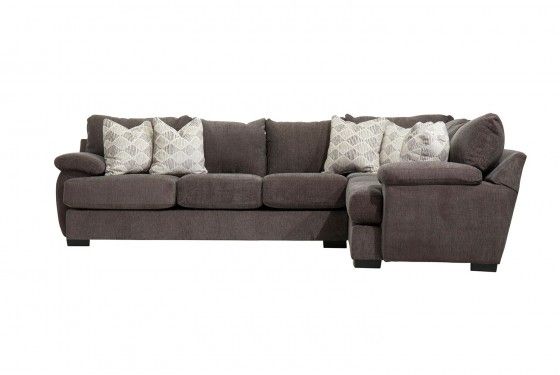 Bermuda Tux Sofa Sectional In Sterling, Right Facing | Mor Pertaining To Monet Right Facing Sectional Sofas (View 6 of 15)