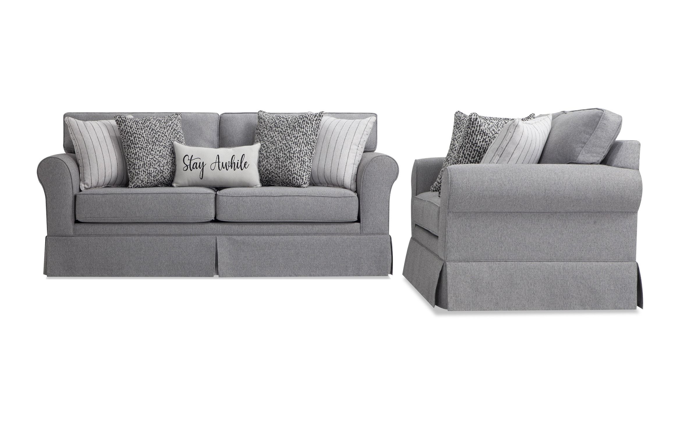Bobs Furniture Sofa And Loveseat Sets | Baci Living Room Inside Scarlett Beige Sofas (View 3 of 15)