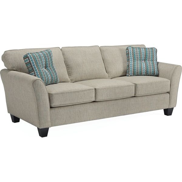 Broyhill Maddie Sofa – Overstock – 12245681 Within Camila Poly Blend Sectional Sofas Off White (View 4 of 15)