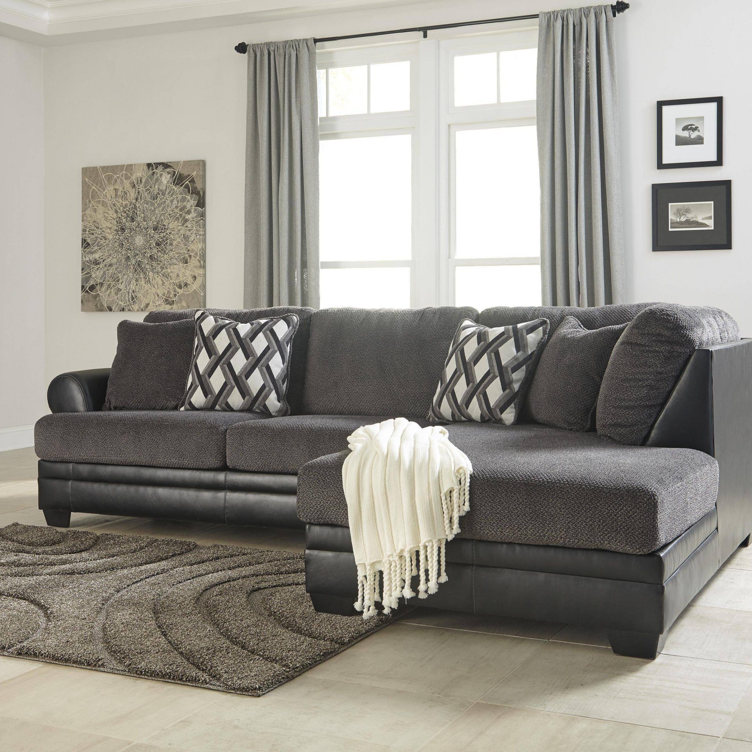 Buy Ashley Kumasi Sectional Sofa Set Right Hand Chase In Regarding Hannah Right Sectional Sofas (View 7 of 15)