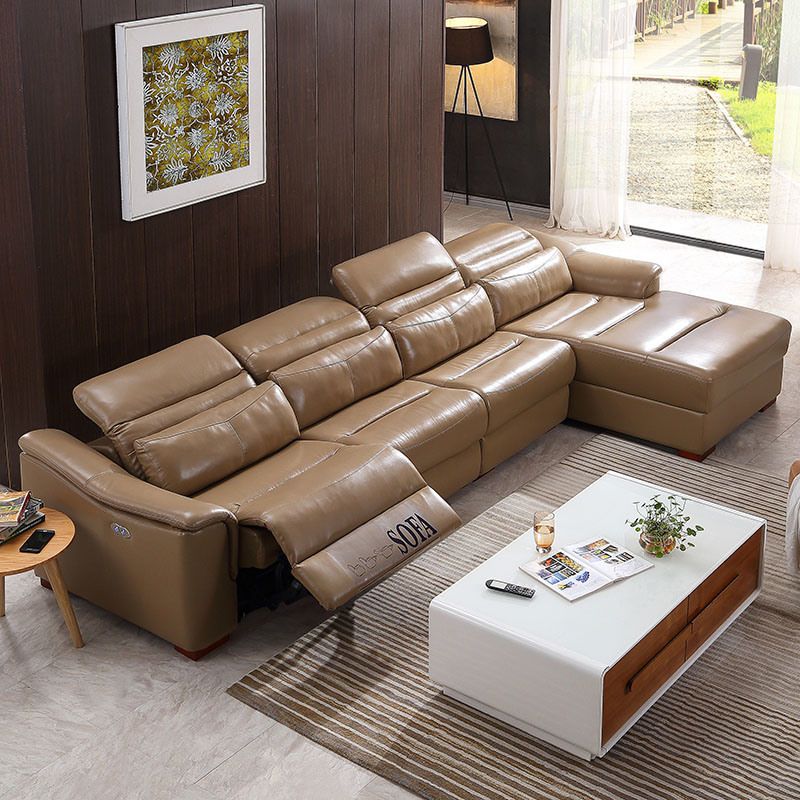 China Living Room Sectional L Shape Recliner Sofa Set Within Owego L Shaped Sectional Sofas (View 9 of 15)