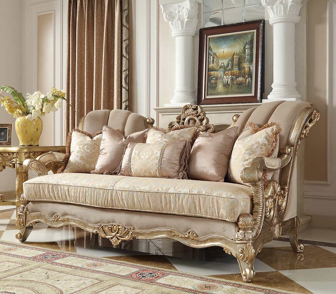 Classic Fabric Sofa Set Hd 663 | Traditional Sofas Intended For Traditional Fabric Sofas (View 9 of 15)