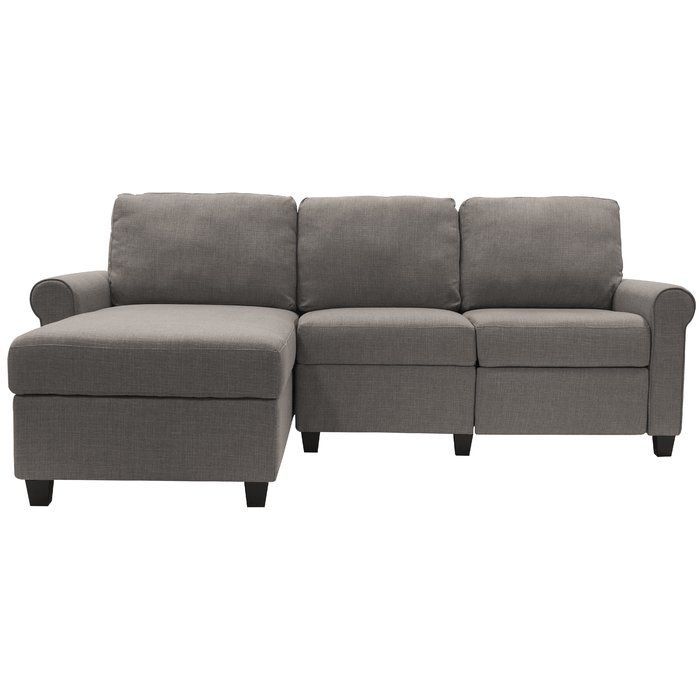 Copenhagen 89" Wide Reclining Sofa & Chaise | Sectional Within Copenhagen Reclining Sectional Sofas With Left Storage Chaise (View 14 of 15)