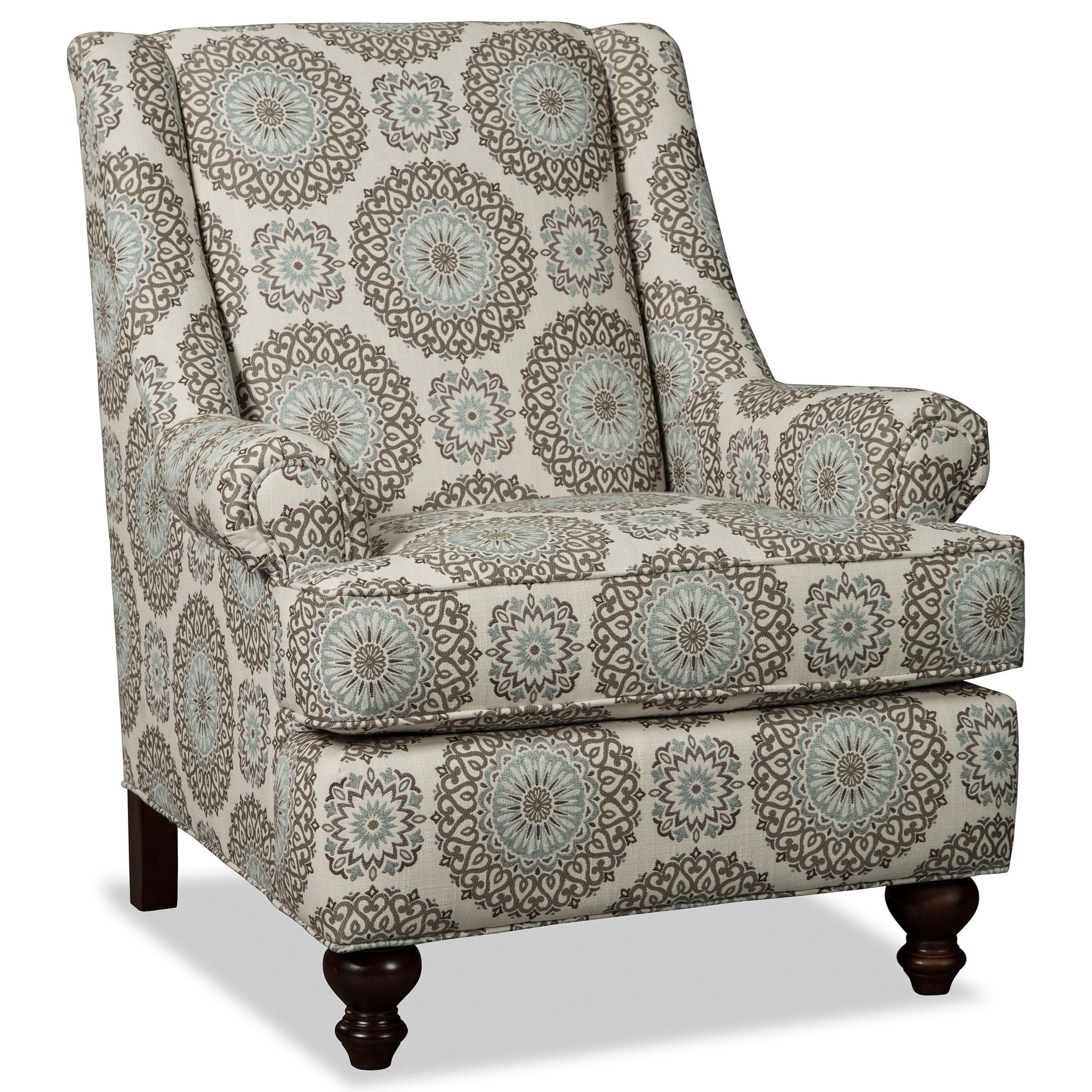 Craftmaster Accent Chairs Traditional Chair With Rolled For Accent Sofa Chairs (View 12 of 15)