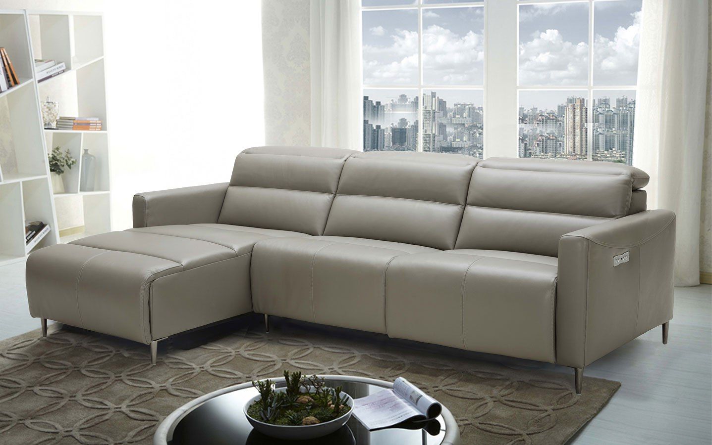 Dylan Left Chaise Sectional Jm Furniture | Furniture Cart Intended For Palisades Reclining Sectional Sofas With Left Storage Chaise (View 11 of 15)