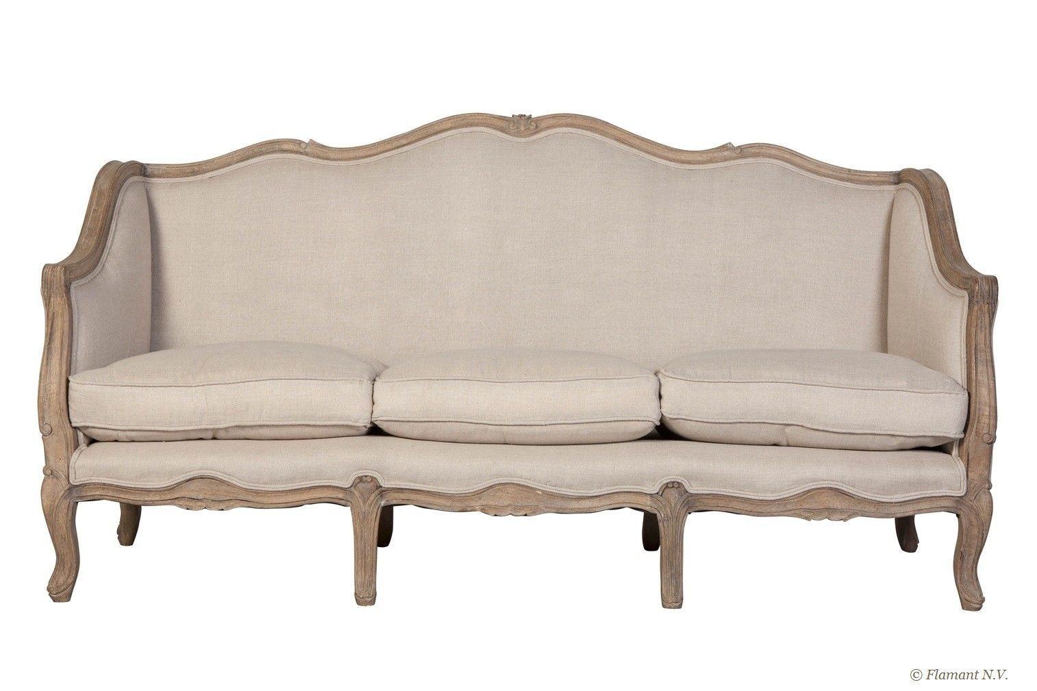 Flamant Sofa Gianno – French Louis Xv Style Sofa For French Style Sofas (Photo 4 of 15)