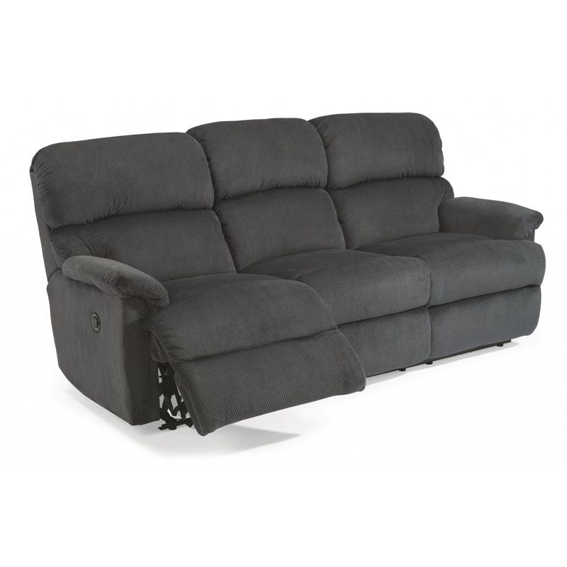 Flexsteel 7066 62M Chicago Fabric Power Reclining Sofa For Charleston Power Reclining Sofas (View 6 of 15)