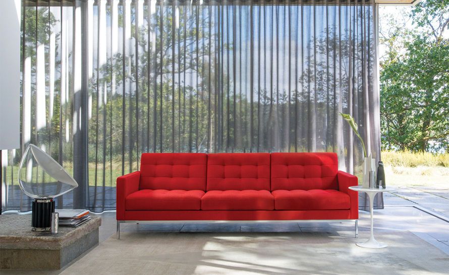 Florence Knoll Relaxed Sofa – Hivemodern For Florence Sofas (View 9 of 15)
