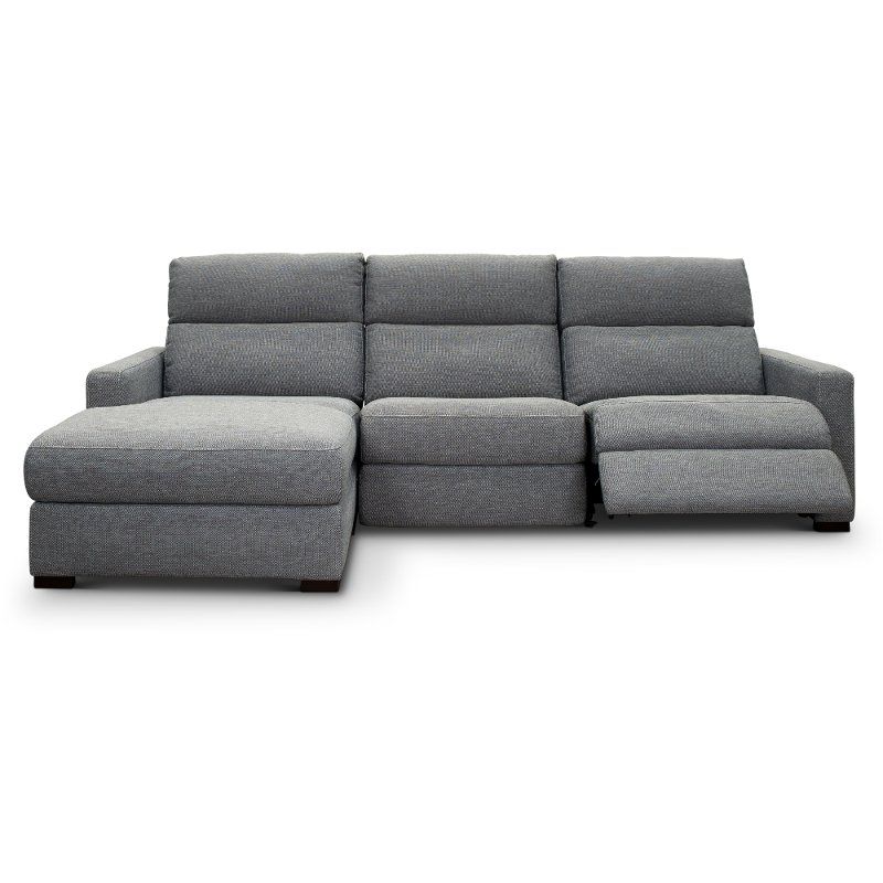 Gray Reclining Sectional With Chaise – Home Ideas For Pacifica Gray Power Reclining Sofas (View 3 of 15)