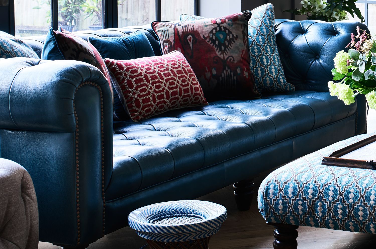 Ingrid Maxi Sofa – Alexander And James | Colonial House Within Scarlett Blue Sofas (View 2 of 15)