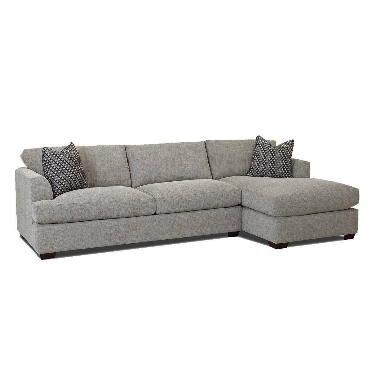 Jennifer Furniture'S Bentley 2 Piece Sectional Comes In Intended For 2Pc Maddox Left Arm Facing Sectional Sofas With Chaise Brown (View 14 of 15)