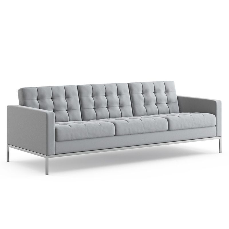 Knoll Florence Knoll 3 Seat Sofa Relax Throughout Florence Knoll 3 Seater Sofas (View 10 of 15)
