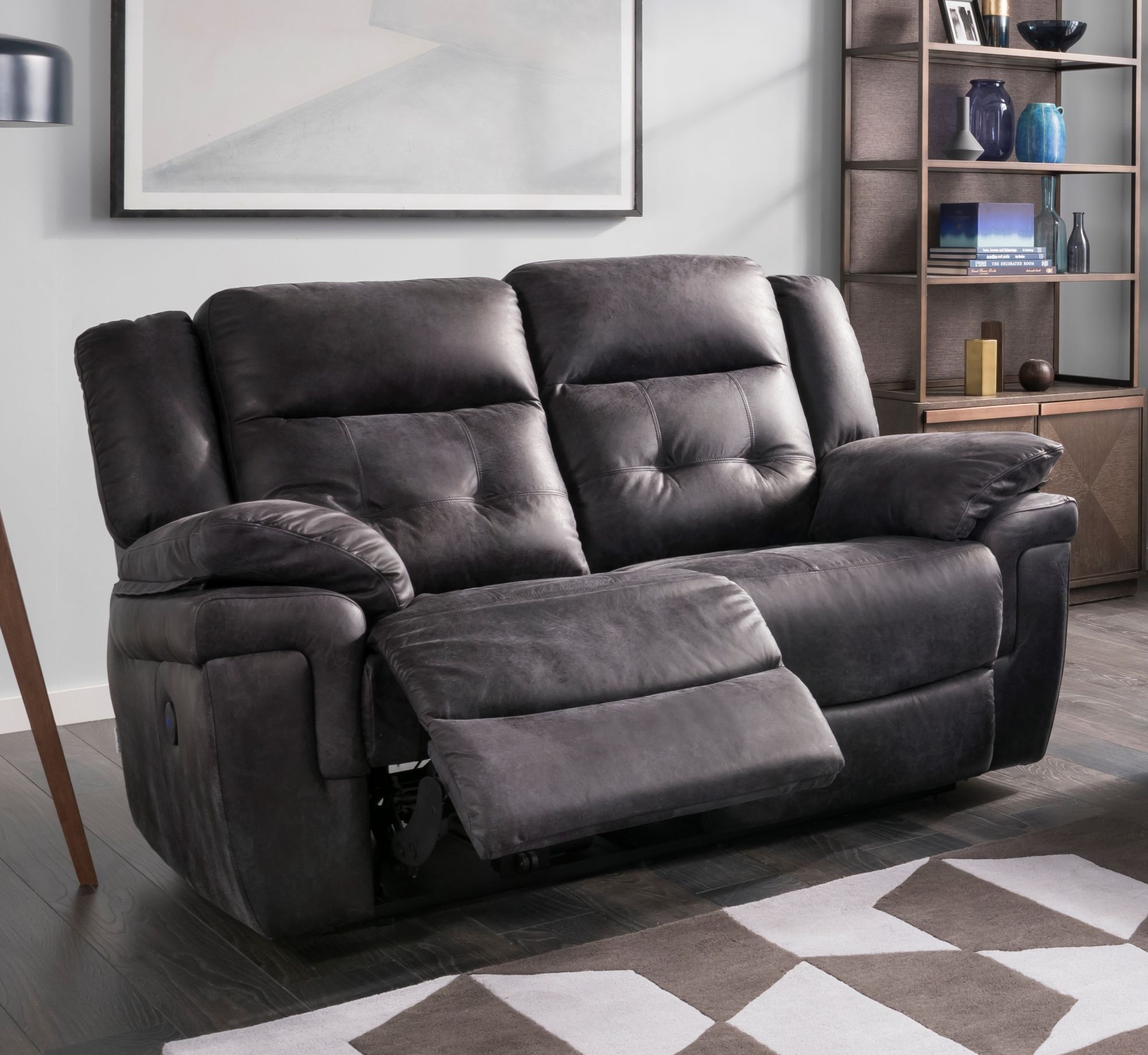 La Z Boy Augustine 2 Seater Reclining Sofa – Small Sofas For 2 Seater Sofas (View 4 of 15)