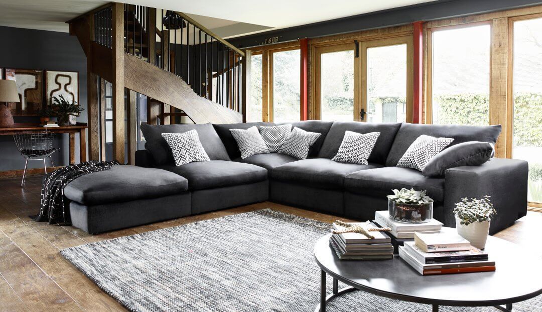 Large Deep Seated Sectional Sofa Tall People | Chaise Design Intended For Huge Sofas (View 9 of 15)