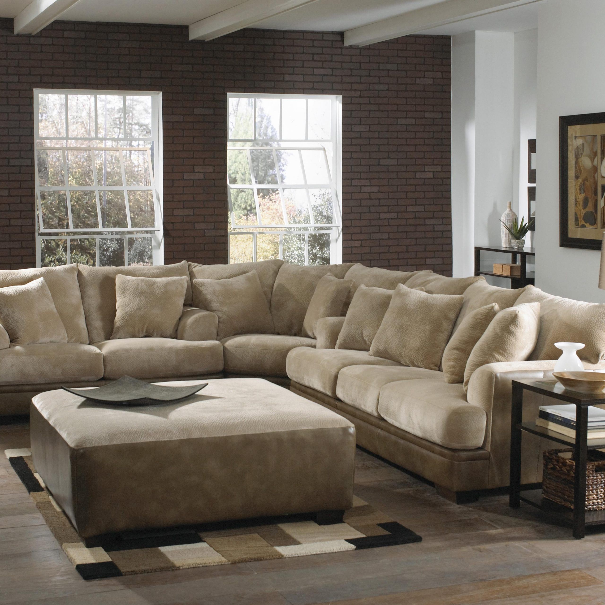 Large L Shaped Sectional Sofa With Left Side Loveseat Within Hannah Left Sectional Sofas (View 8 of 15)