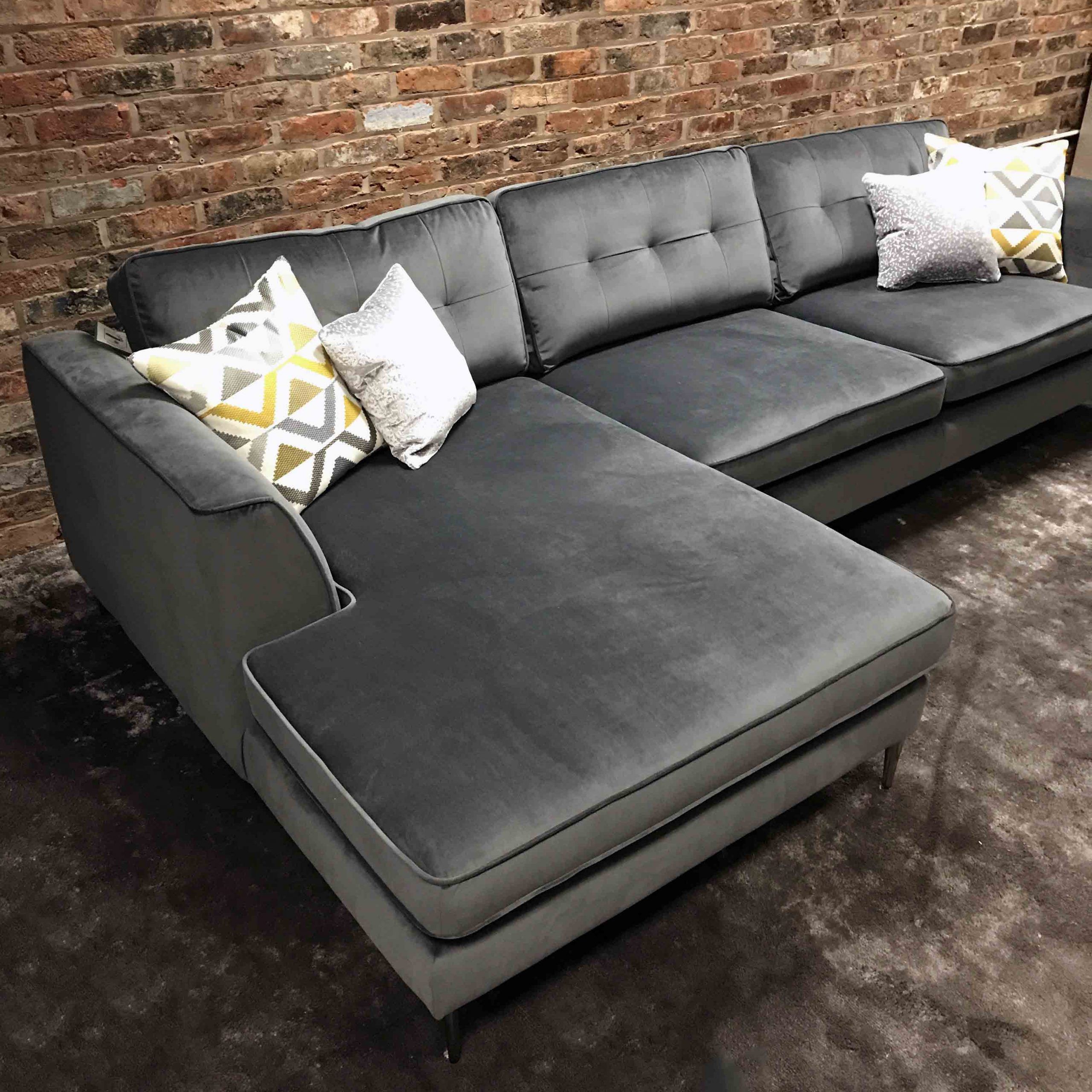 Longpoint – Lorenzo Large Sofa With Chaise With Huge Sofas (View 11 of 15)
