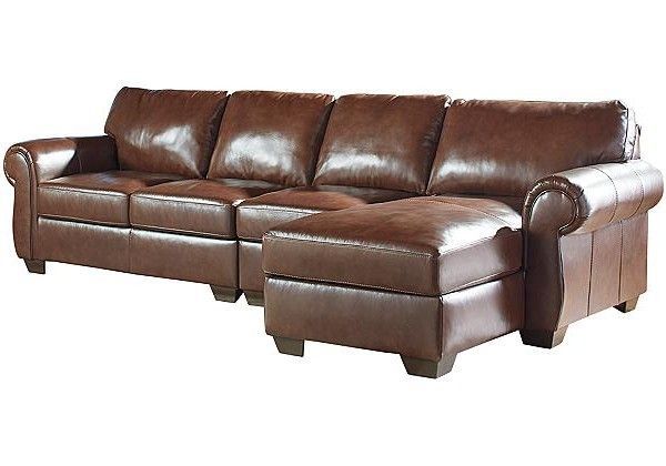 Lugoro 3 Piece Sectional | Leather Chaise Sofa, Furniture Regarding 3Pc Miles Leather Sectional Sofas With Chaise (View 7 of 15)