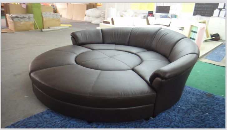 Modern Round Sofa Interior | Round Sofa, Round Couch Inside Big Round Sofa Chairs (View 6 of 15)