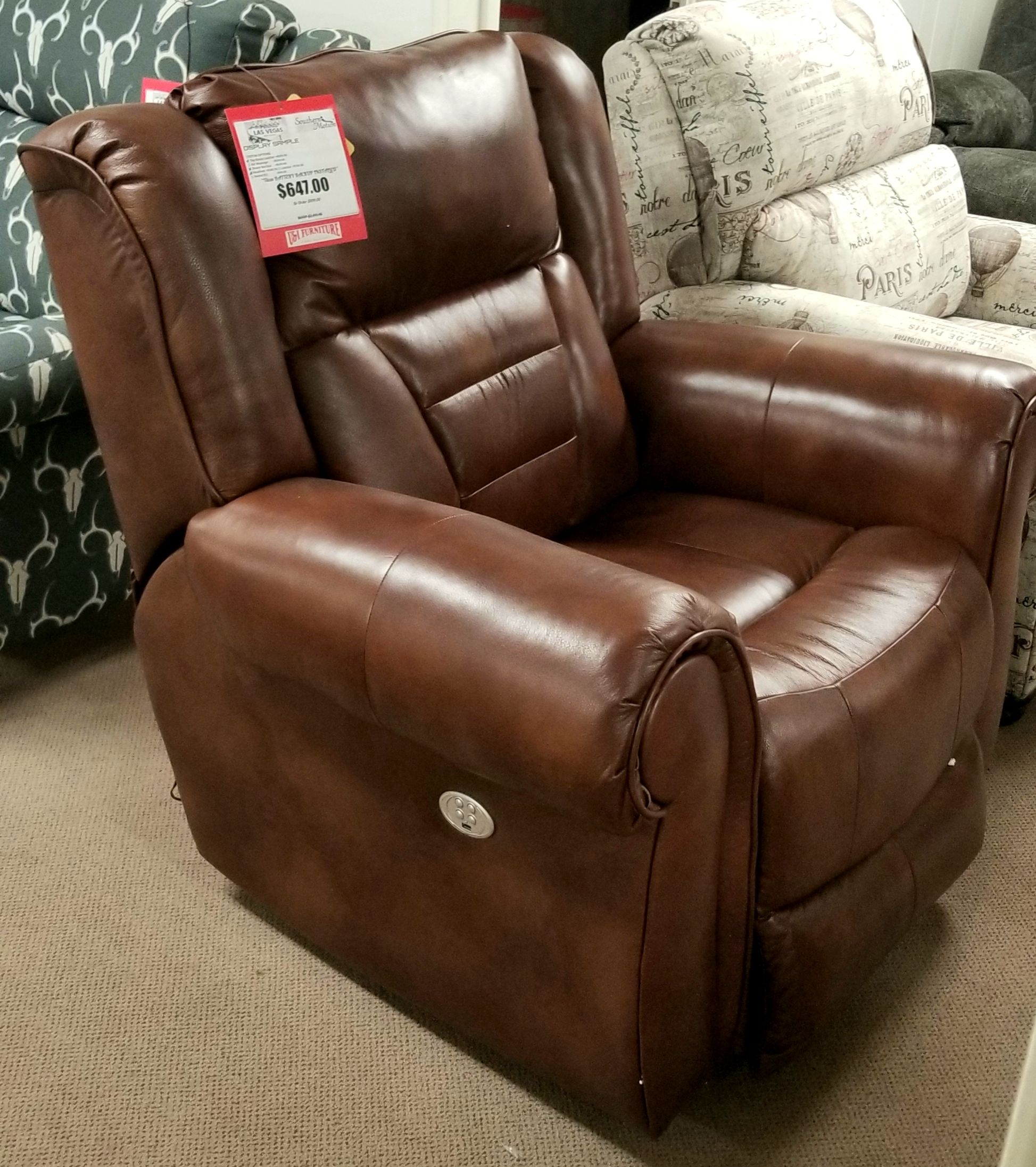 Recliners Intended For Titan Leather Power Reclining Sofas (View 7 of 15)