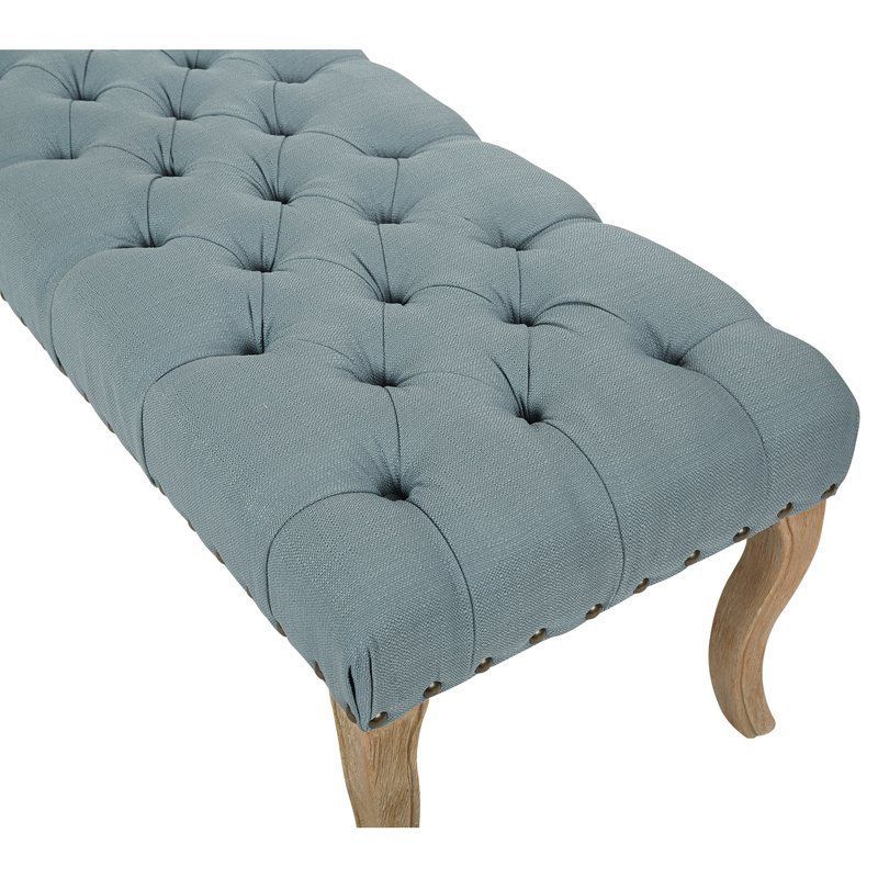 Scarlett Upholstered Bench | Upholstered Bench, Bench Pertaining To Scarlett Blue Sofas (View 9 of 15)