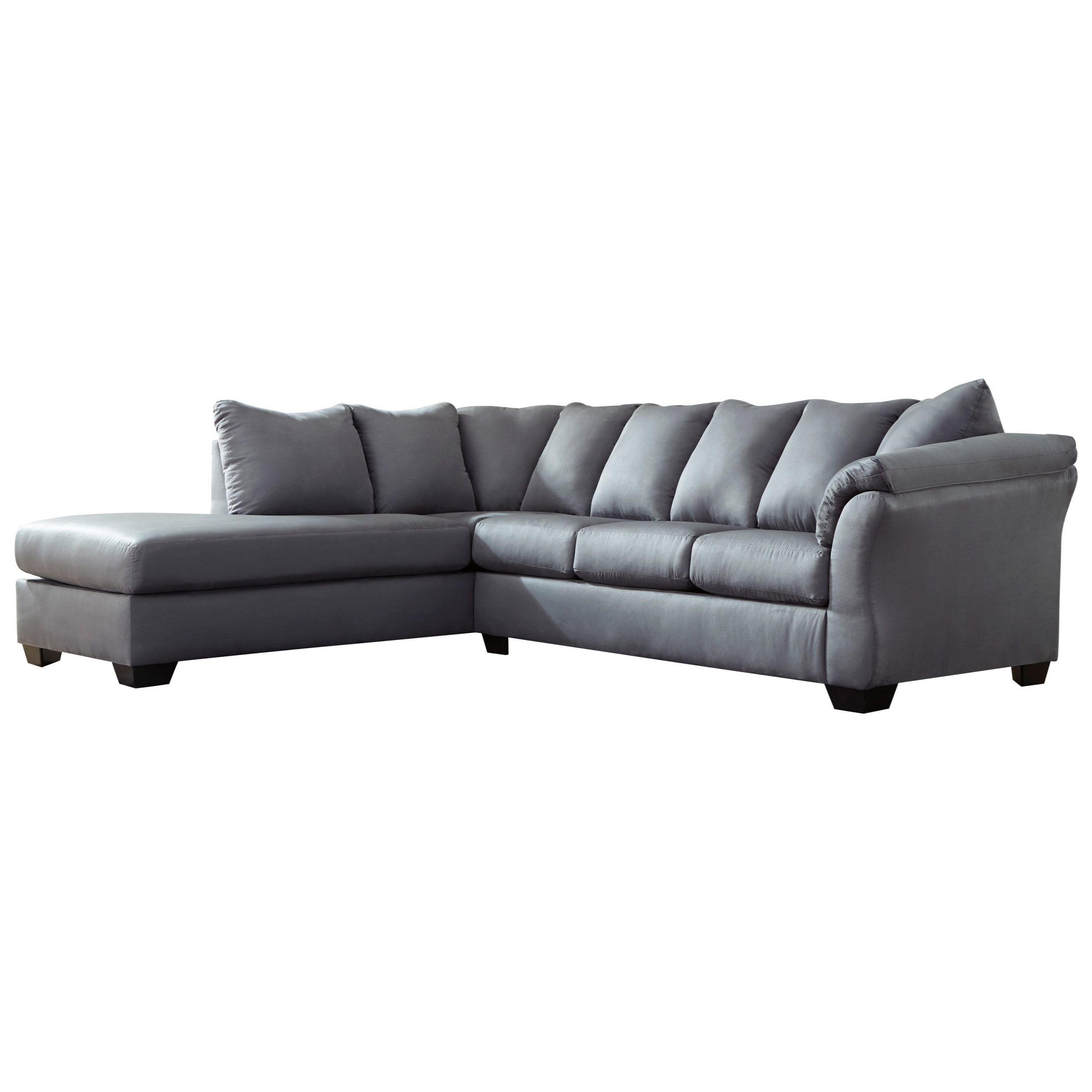 Signature Designashley Darcy – Steel Contemporary 2 Intended For 2Pc Burland Contemporary Chaise Sectional Sofas (View 4 of 15)