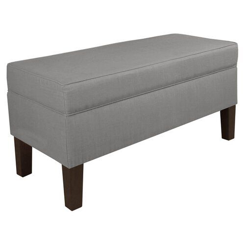 Skyline Furniture Annette Upholstered Storage Bench | Wayfair Intended For Annette Navy Sofas (View 2 of 15)