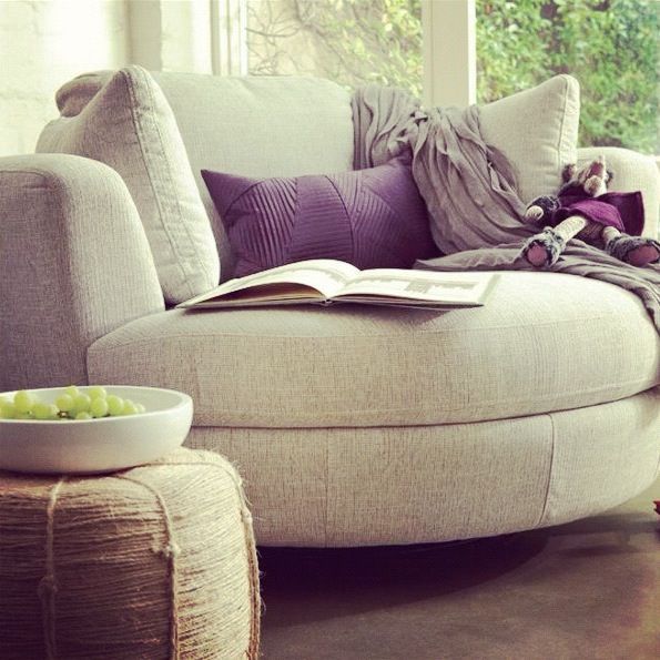 Snuggle Chair | Comfortable Living Room Chairs With Regard To Big Round Sofa Chairs (View 8 of 15)