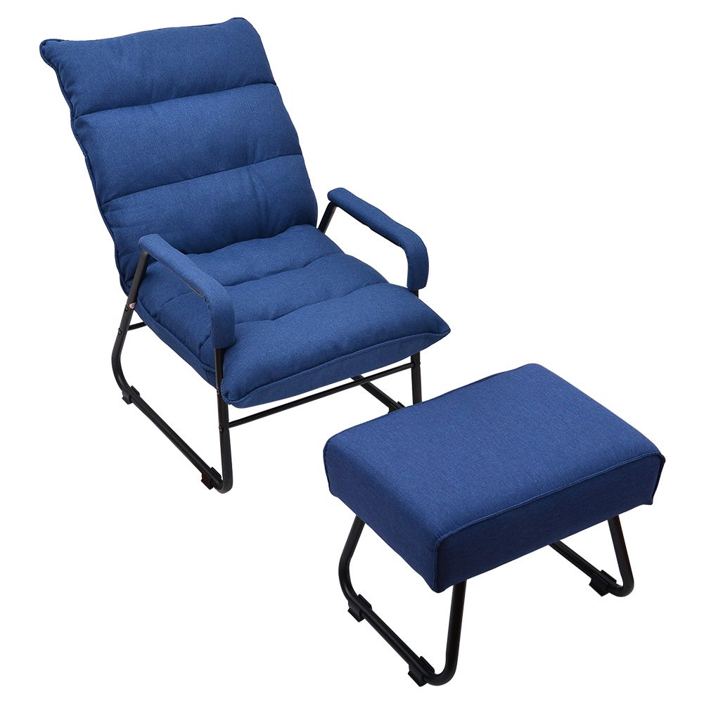Sundale Outdoor Adjustable Modern Single Recliner, Lazy In Single Sofa Chairs (View 15 of 15)