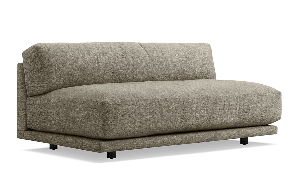 Sunday Armless Sofa – Hivemodern Pertaining To Armless Sectional Sofas (View 2 of 15)