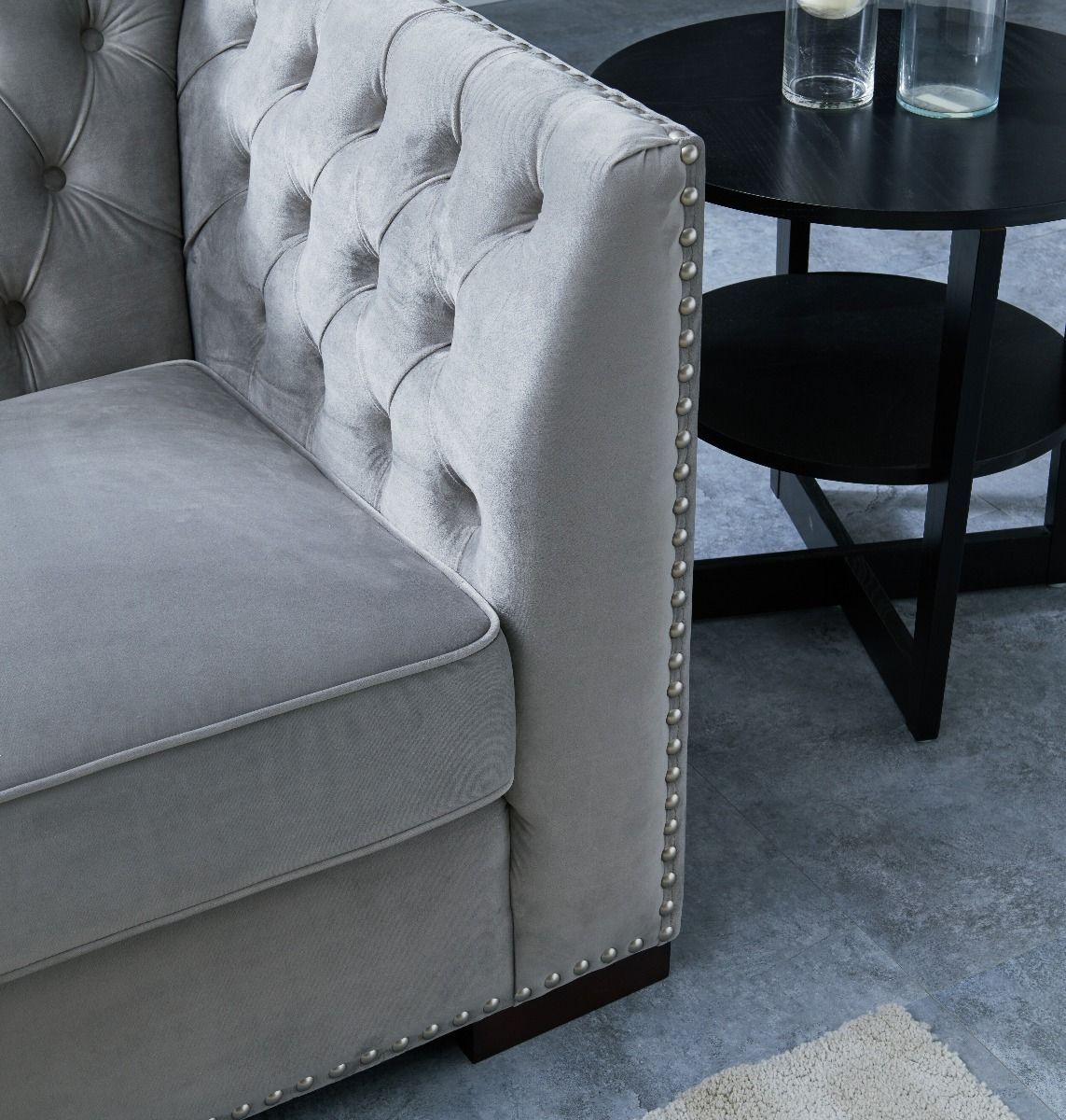 Windsor 3 Seater Sofa Grey – Lycroft Interiors Throughout Windsor Sofas (View 10 of 15)