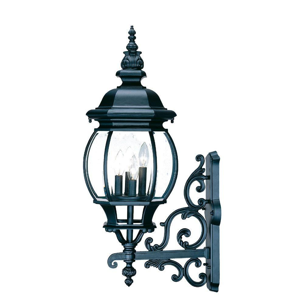 Acclaim Lighting Chateau Collection 4 Light Matte Black Pertaining To Matte Black Four Light Chandeliers (View 15 of 15)