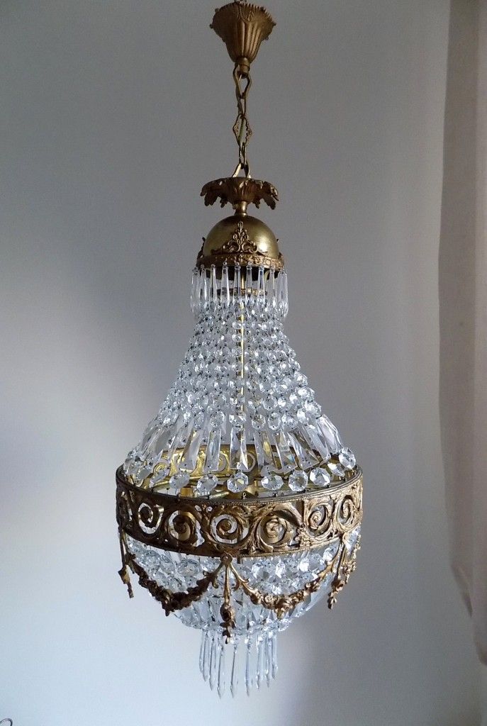 Antique Bronze Empire Style Chandelier – Lorella Dia Pertaining To Old Bronze Five Light Chandeliers (View 15 of 15)